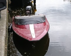 The odd speed boat